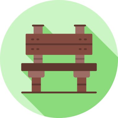 bank ikonu vektör illüstrasyonu