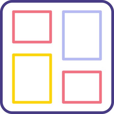 Modern b 'nin vektör illüstrasyonu eksik simgesi