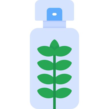 şişe ağ simgesi basit illüstrasyon