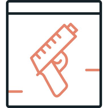 Modern simgenin vektör illüstrasyonu