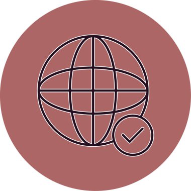 vektör genel düz biçim simgesi