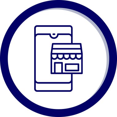 Bir kredi kartı simgesinin vektör çizimi