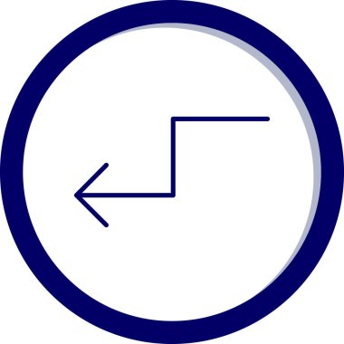 ok simgesinin vektör illüstrasyonu