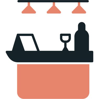 Tekne. Web simgesi basit illüstrasyon