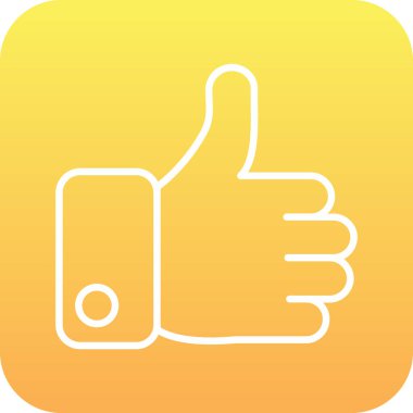 Düz yukarı vektör simgesi kare