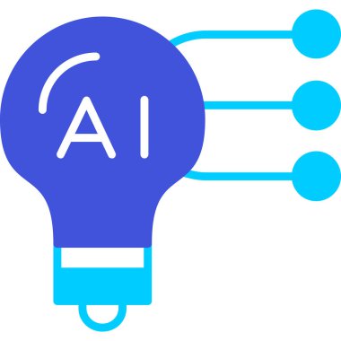 ai zeka robot simgesi
