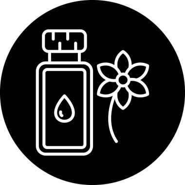 Parfüm. Web simgesi basit illüstrasyon