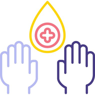 Bırak. Web simgesi basit illüstrasyon