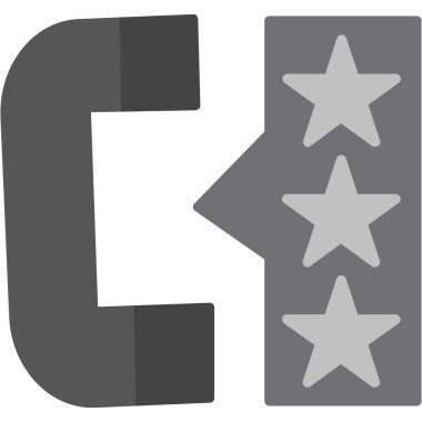 yıldız simgesi vektör illüstrasyonu