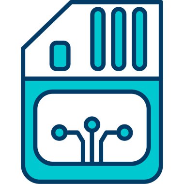 şebeke. Web simgesi basit illüstrasyon