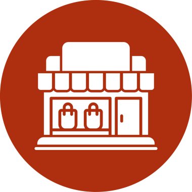 Modern yapı simgesinin vektör illüstrasyonu