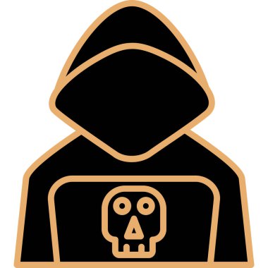 Kafatasıyla cadılar bayramı kabağı kafası