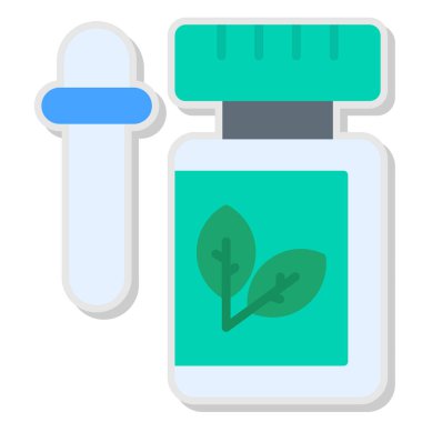 ilaç ve sağlık renkli vektör simgesi.