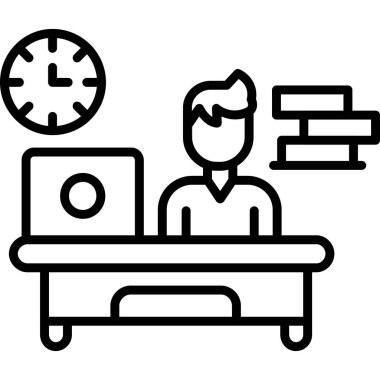 Çevrimiçi eğitim simgesi, özet biçimi