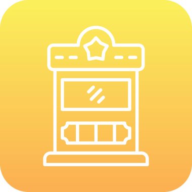 inşaat vinç simgesi, özet biçimi