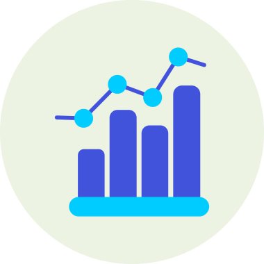 iş grafiği vektör illüstrasyonu