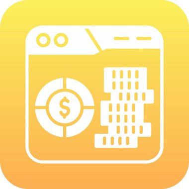 Moda düz izole edilmiş arka planda dolar simgesi