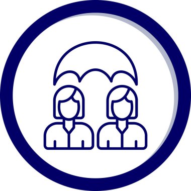 İş adamları. Basit tasarım