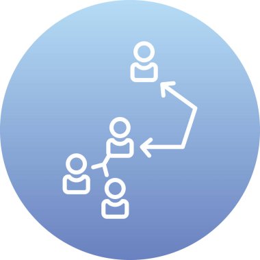 şebeke. Web simgesi basit illüstrasyon