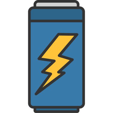 pil simgesi. Web için basit pil vektör simgeleri çizimi