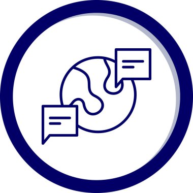 seo modern simgesinin vektör illüstrasyonu