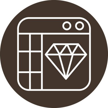 Vektör elmas resimleme