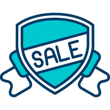 satış etiketi vektör illüstrasyonu