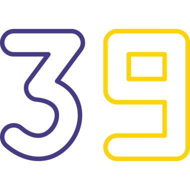 Sekiz numaranın arka planında altı numara.