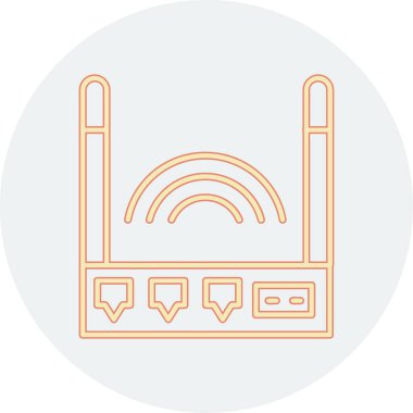 wifi simgesi vektör illüstrasyonu