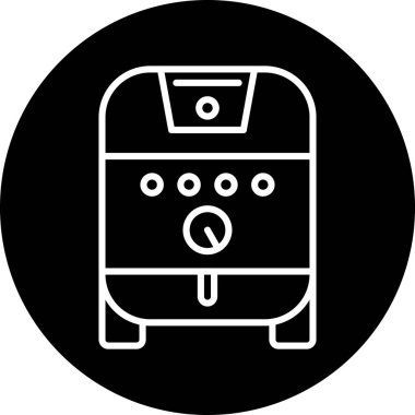 tren. Web simgesi basit illüstrasyon