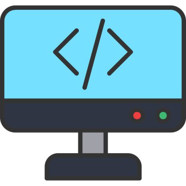 Bilgisayar monitörü. Basit tasarım