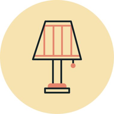Lamba. Web simgesi basit illüstrasyon