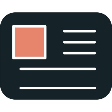 Web vektör renk çizgisi simgesi