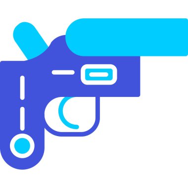 silah simgesi, vektör illüstrasyonu