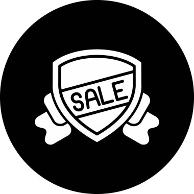 Satış. Web simgesi basit illüstrasyon