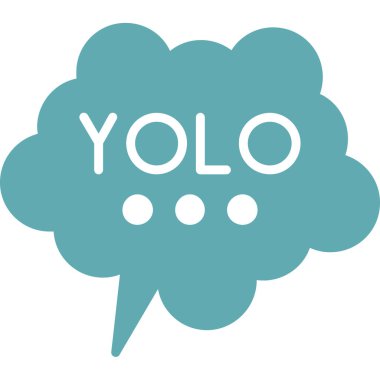 Metinli konuşma baloncuğunun vektör çizimi