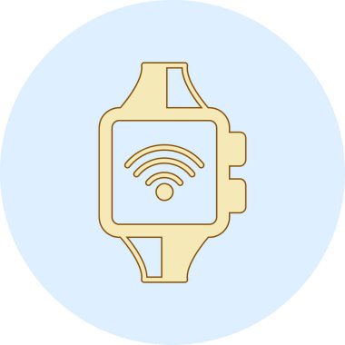 İzle. Web simgesi basit illüstrasyon