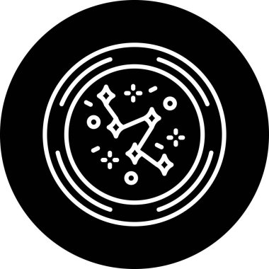 pusula simgesi modadan izole edilmiş arkaplan