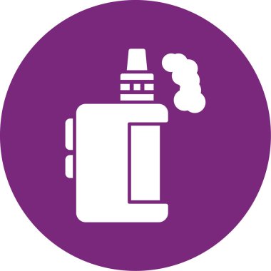 Gaz söndürücü simgesinin vektör illüstrasyonu