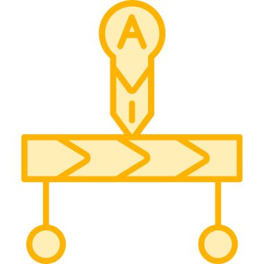 Ok. Web simgesi basit illüstrasyon