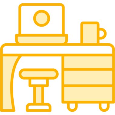 Kahve makinesi. Basit resimleme