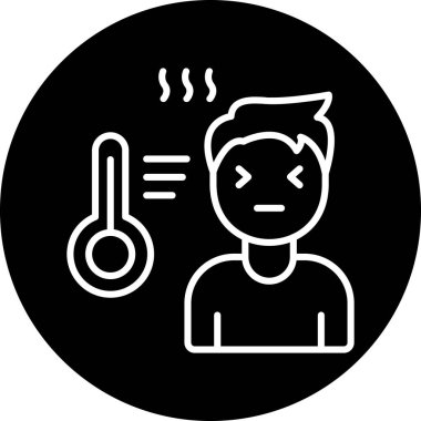 Ateş. Web simgesi basit tasarım