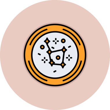 Bir gaz simgesinin vektör illüstrasyonu