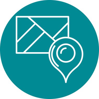 seo modern simgesinin vektör illüstrasyonu