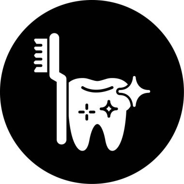 Diş. Web simgesi basit tasarım