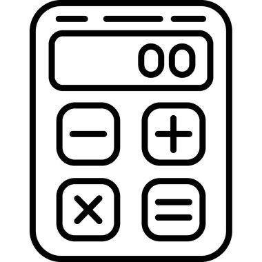 Hesap makinesi simgesi, özet biçimi