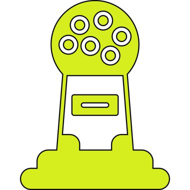 video kamera ikonu vektör illüstrasyonu