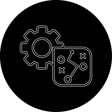 seo modern simgesinin vektör illüstrasyonu