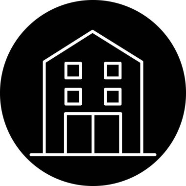 Yapı simgesinin vektör illüstrasyonu