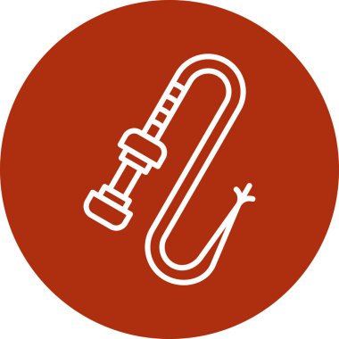 Satır simgesinin eşsiz vektör simgesi